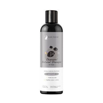 Kin + Kind Dog Natural Shampoo Deep Clean Charcoal - Patchouli 12oz