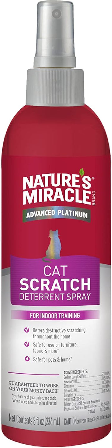 Nature’s Miracle Cat Just For Cats Scratching Deterrent Spray 8oz