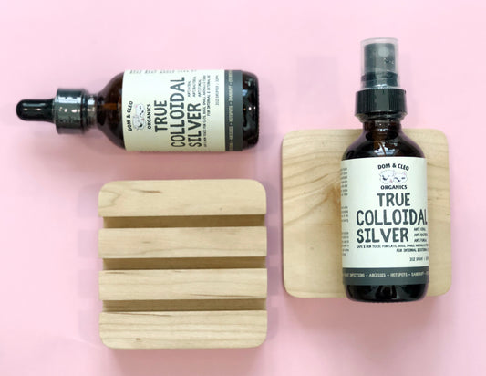 Dom & Cleo Organics True Colloidal Silver 2oz