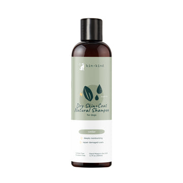 Kin+Kind Dog Natural Shampoo Dry Skin + Coat - Cedar 12oz