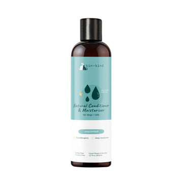 Kin+Kind Dog & Cat Natural Conditioner & Moisturizer - Unscented 12oz