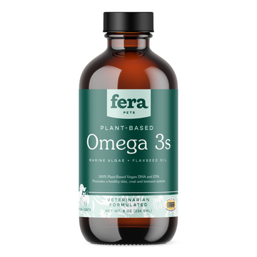 Fera Pets Vegan Omega-3s Algae Oil 8oz