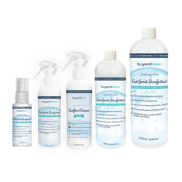 Beyond Clean Chemical-Free Food Grade Disinfectant (Stabilised Activated Water)