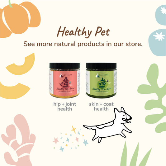 Kin+Kind Dog & Cat Supplement Healthy Calm 4oz | 8oz