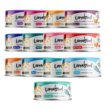 Loveabowl Cat Wet Food 70g 14 Flavors