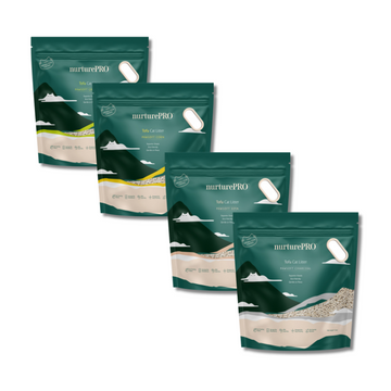 Nurture Pro Pawsoft Tofu Cat Litter Charcoal | Green Tea | Corn | Soya 7L