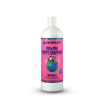 Earthbath Ultra-Mild Puppy Shampoo - Wild Cherry 16oz (472ml)