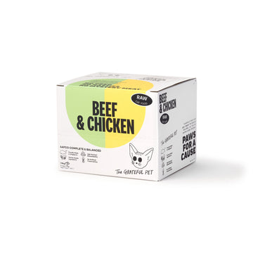 The Grateful Pet Beef & Chicken: Raw Cat Food (14 x 85g)