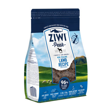 Ziwi Peak Dog Air-Dried Lamb 454g | 1kg | 2.5kg | 4kg