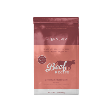 Green Juju Beef Recipe Freeze Dried Raw 14oz