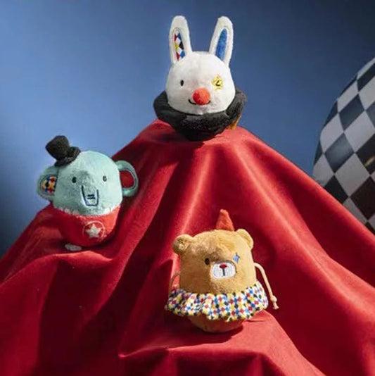 Petsville Circus Troupe Tumbler Cat Toy - Rabbit/ Bear/ Elephant