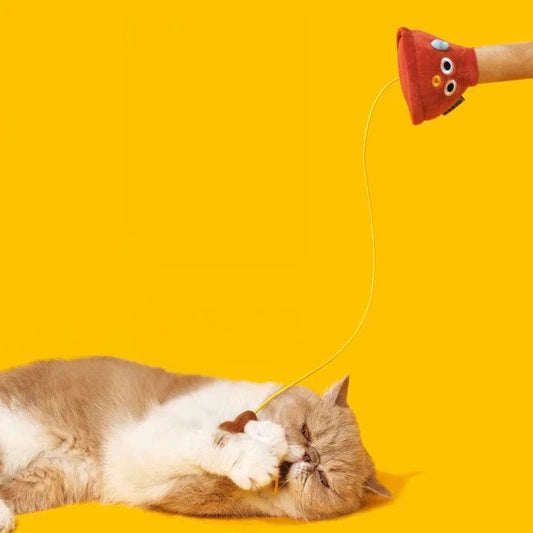 PurLab Toilet Plunger Catnip Teaser
