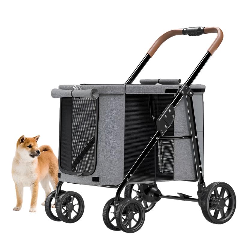 Bello XL Lightweight Pet Cart Trolley Stroller Pram (Up to 30kg)