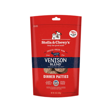 Stella & Chewy's Dog Freeze Dried Dinner Patties - Venison Blend 14oz