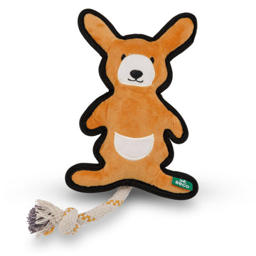 Beco Rough & Tough Recycled Dog Toy, Kangaroo