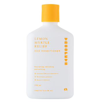 Troopets Essential Oil Dog Conditioner (Lemon Myrtle Relief)