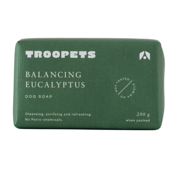 Troopets Essential Oil Dog Soap (Balancing Eucalyptus)