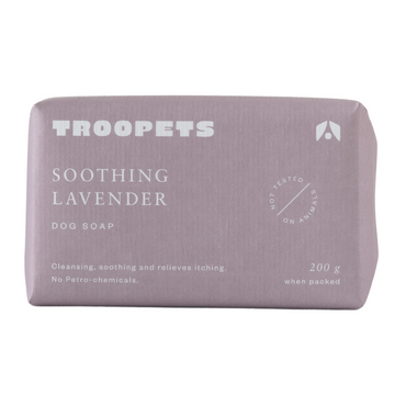 Troopets Essential Oil Dog Soap (Soothing Lavender)