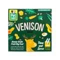 PetCubes Raw Frozen Venison Dog Food for senior dogs and pancreatic or kidney health support