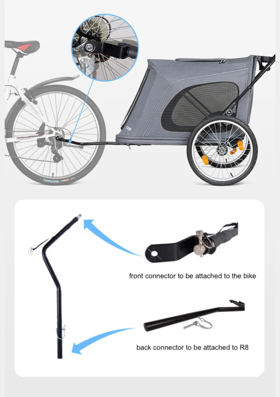Beberoad R8 Bike Trailer_Connector