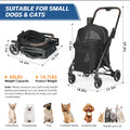Beberoad X1 pet stroller_dimensions