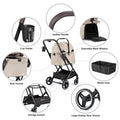 Beberoad X2 pet stroller features