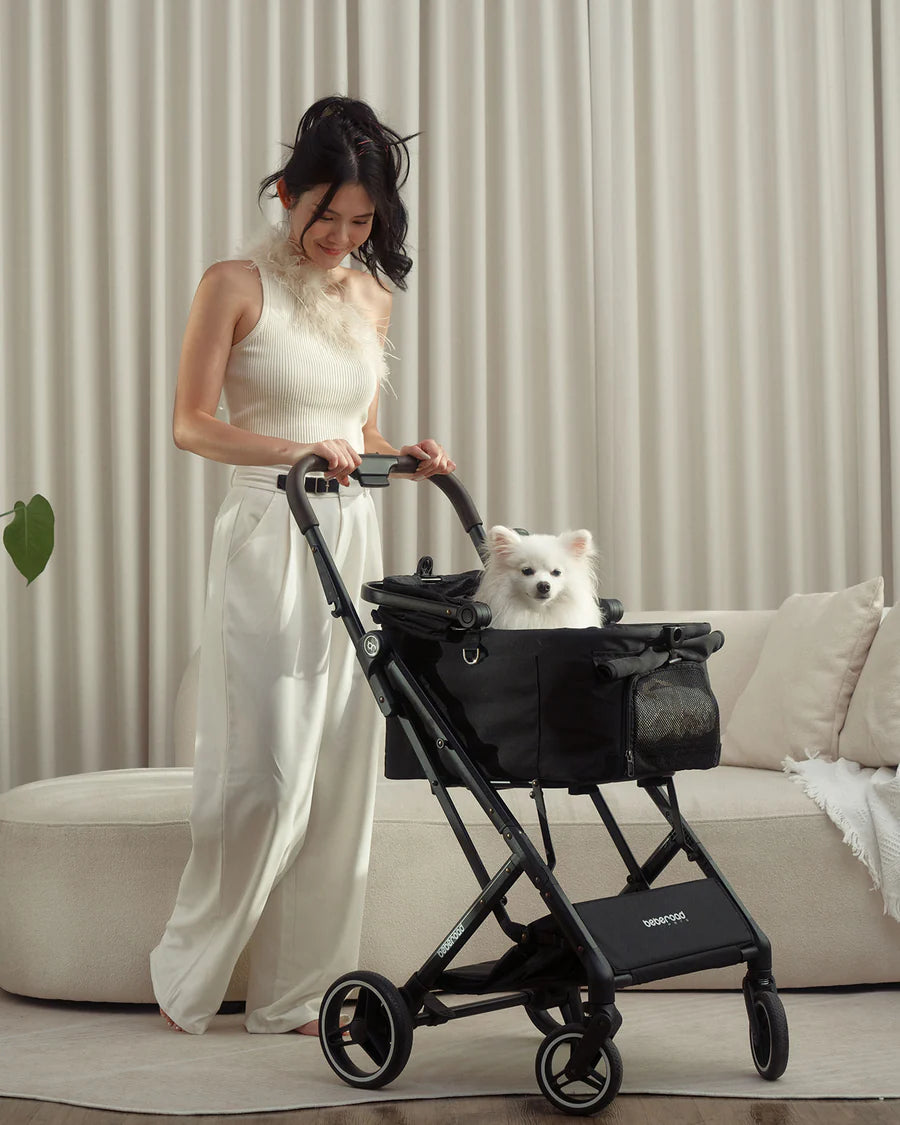 Beberoad X2 pet stroller lifestyle