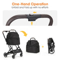 Beberoad X2 pet stroller one hand folding
