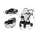 Beberoad_X5_Pet_Stroller_Dimension