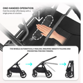 Beberoad_X5_Pet_Stroller_Folding_operation