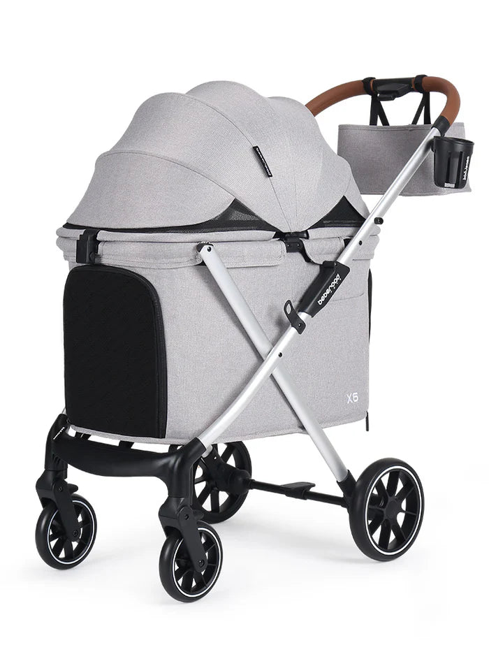 Beberoad X6 Pet Stroller_Light Grey