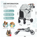 Beberoad_X6_Pet_Stroller_Size_information