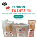Tendon treats for dogs - beef and pork