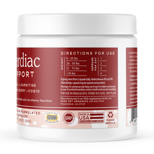 Fera Pets Cardiac Support for Dogs & Cats 1.8oz
