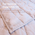 Close up on Aurea Weighted Calming Blanket