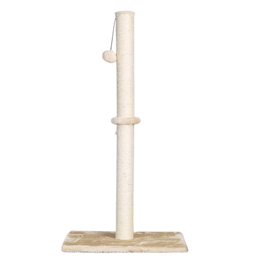 Cat Scratch Post Light Grey | Beige 80x40cm