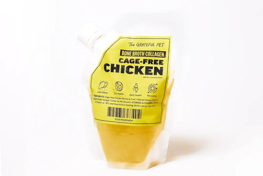 The Grateful Pet Bone Broth 240ml - Chicken, Pork, Beef, Salmon Bonito, Kangaroo