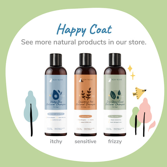 Kin+Kind Dog & Cat Natural Shampoo Oatmeal - Lavender 12oz