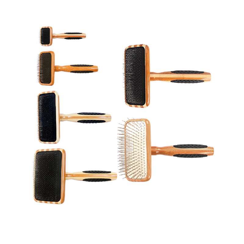 Bass Brushes De-matting Slicker Style Brush For Dogs & Cats