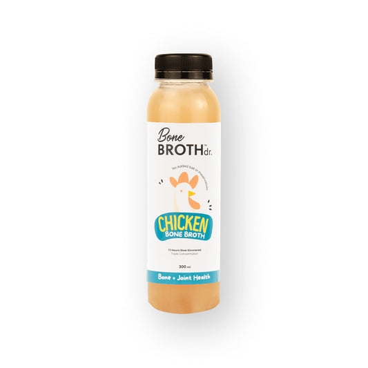 PetCubes Bone Broth Dr Chicken frozen bone broth for dogs and cats, 300ml — made with chicken bones, chicken feet, and apple cider vinegar