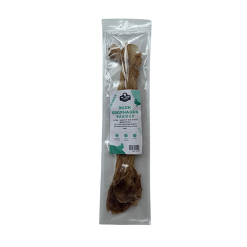 Friday Chews Dehydrated Duck Esophagus Braided 2pc