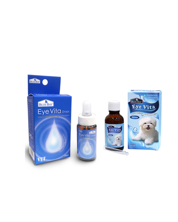 BLUE BAY® - Eye Vita Drops for Dogs and Cats -30ml, 20ml Vet