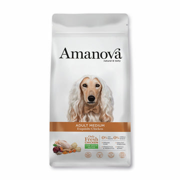 Amanova Low Grain Chicken Recipe Medium Adult Dry Dog Food