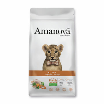 Amanova Low-grain Chicken Recipe Kitten Dry Cat Food