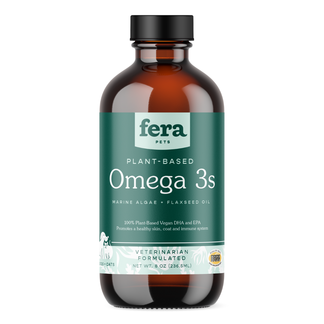 Fera Pets Vegan Omega-3s Algae Oil 8oz