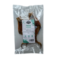 Friday Chews Dehydrated Frog Legs in packaging
