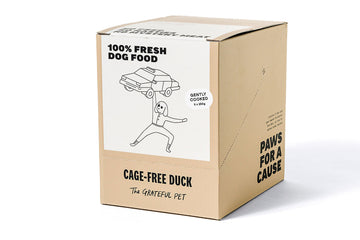 The Grateful Pet Frozen Duck: Gently Cooked Dog Food (8 x 250g)