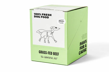 The Grateful Pet Frozen Beef: Gently Cooked Dog Food (8 x 250g)
