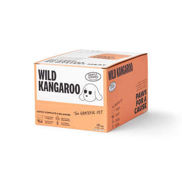 The Grateful Pet Kangaroo: Gently Cooked Dog Food (16 x 125g)
