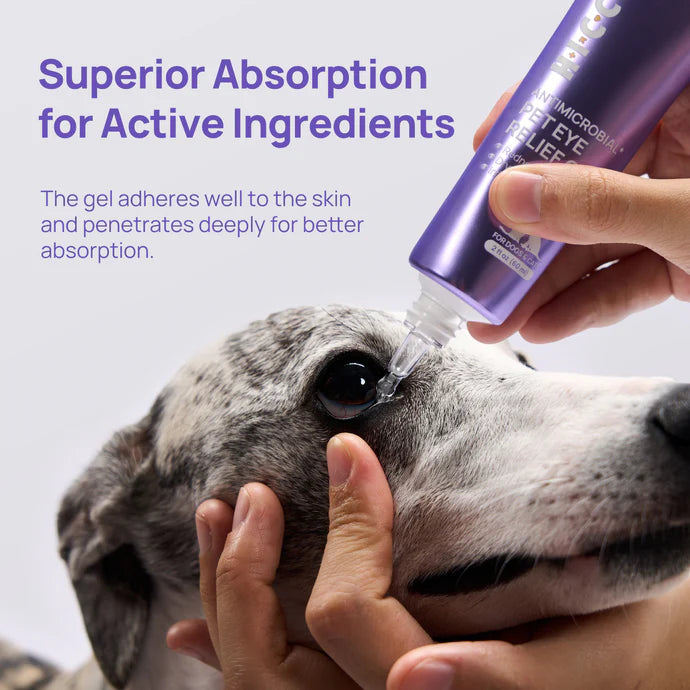 HICC Pet® Antimicrobial Eye Relief Gel for Dogs & Cats
